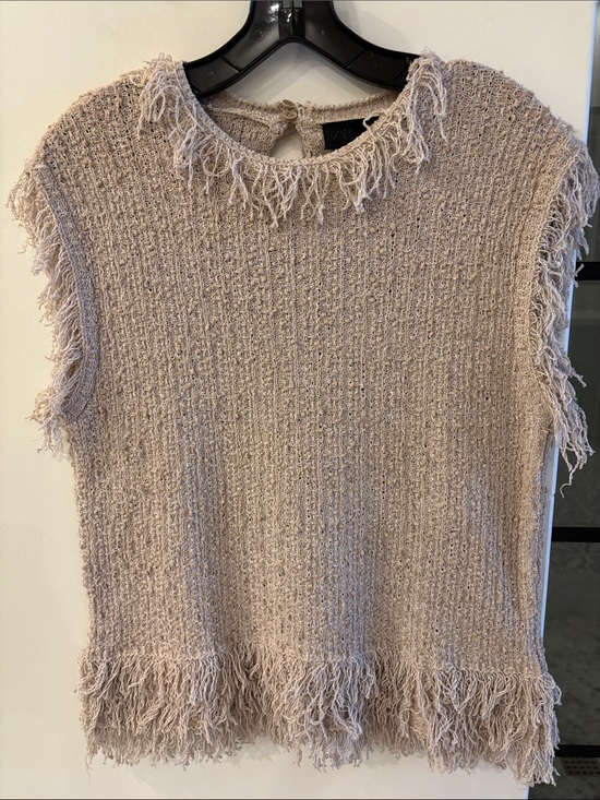 Zara Sweaters - Fringed Top